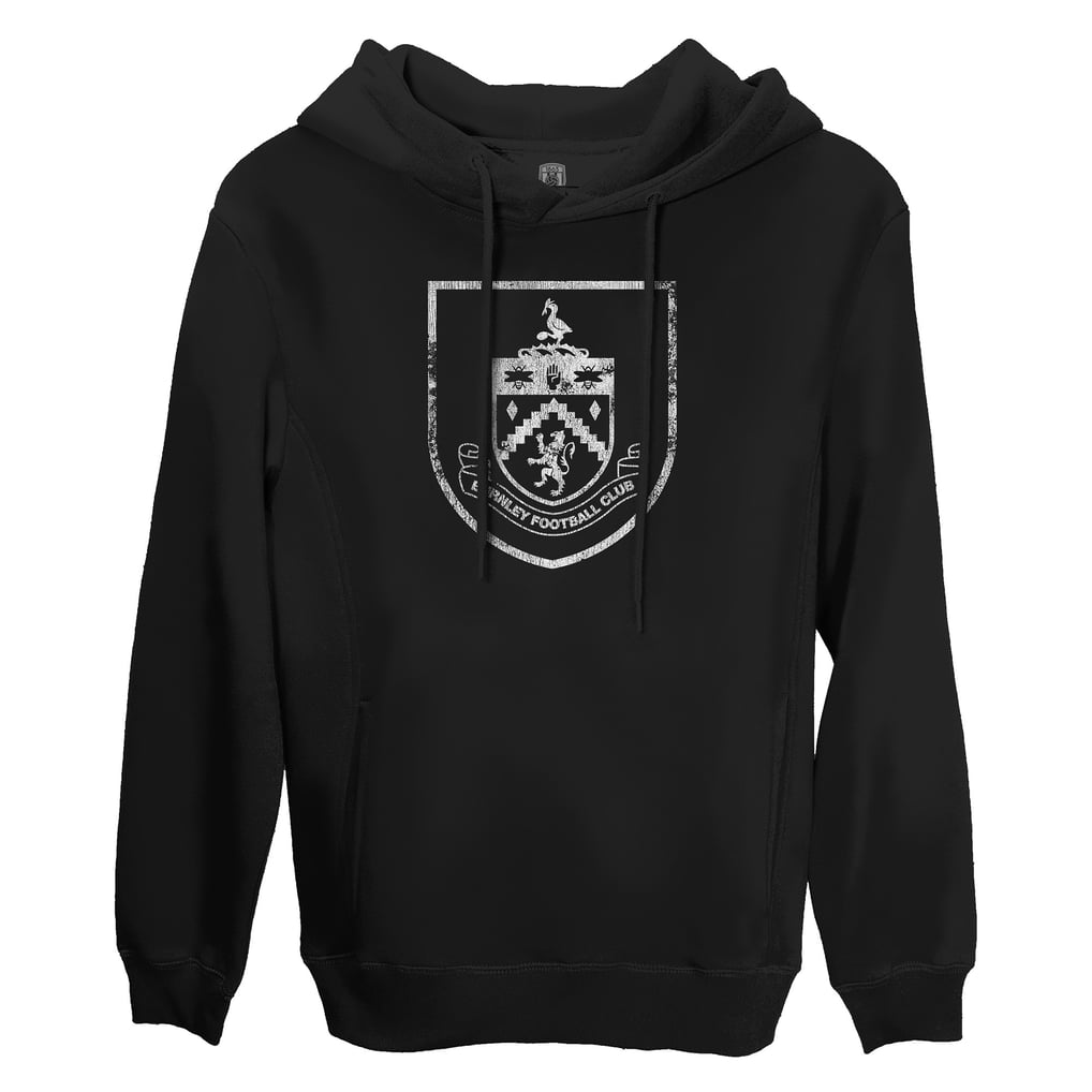 Burnley 1863FC Fleece Pullover Hoodie - Black